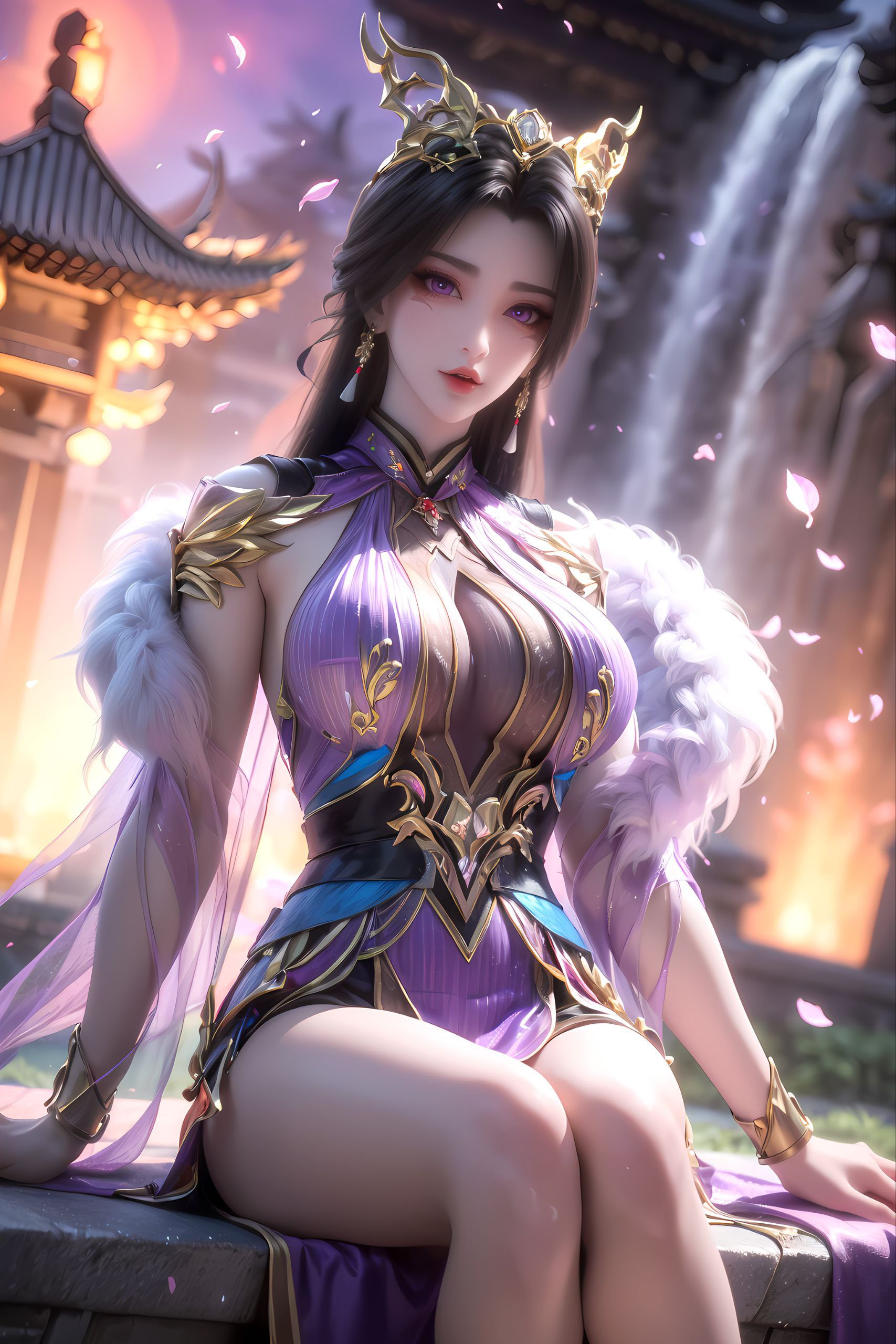 在享受娱乐
