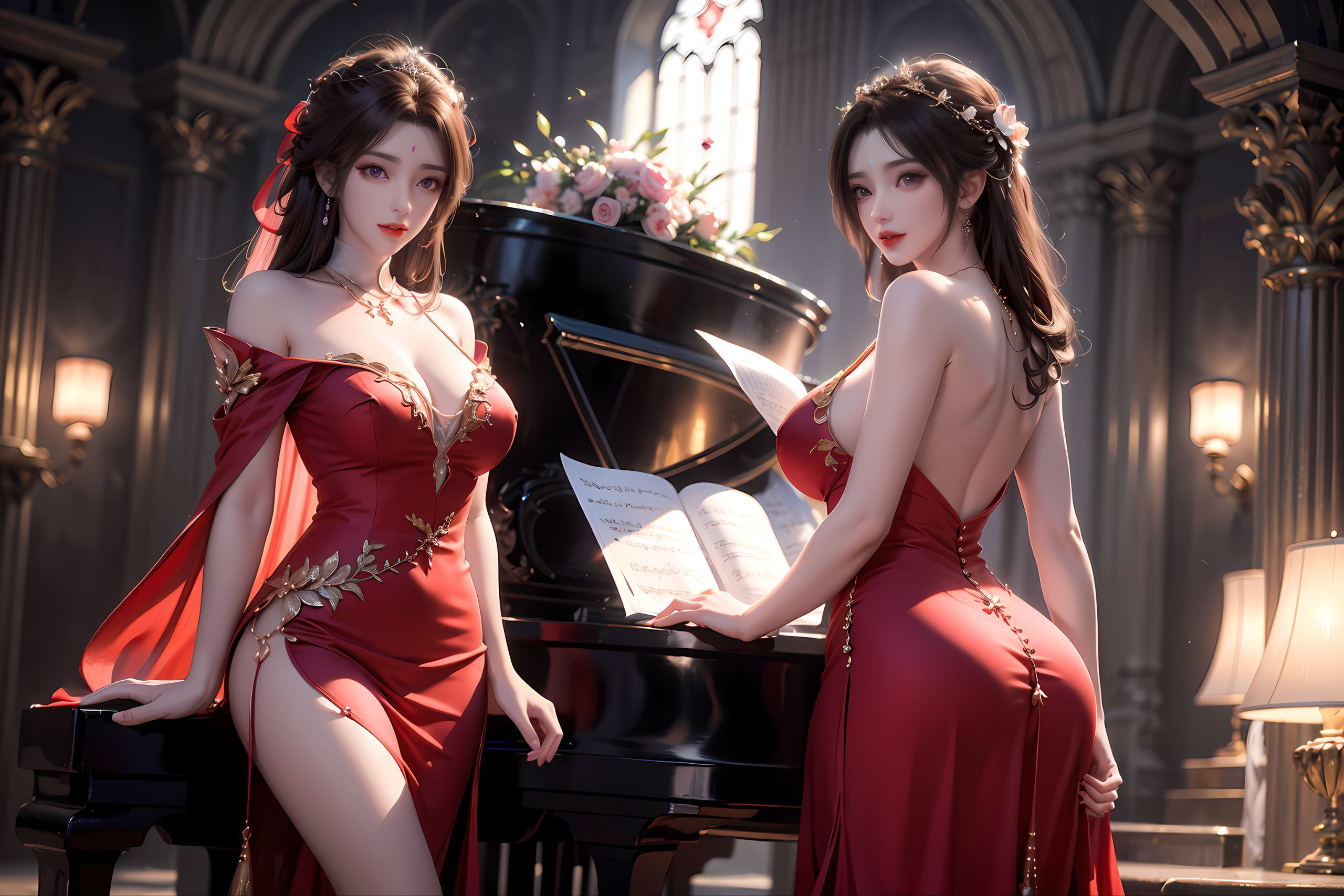 将爱情的美
